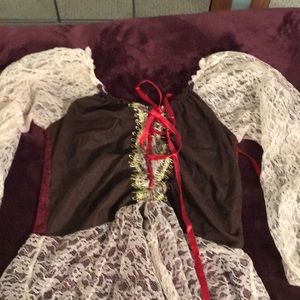 A dress Halloween costume.